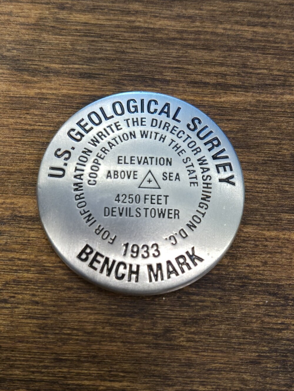NWT Benchmark Magnet Devils Tower National Monument